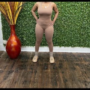 Brown romper for sale good stretch
